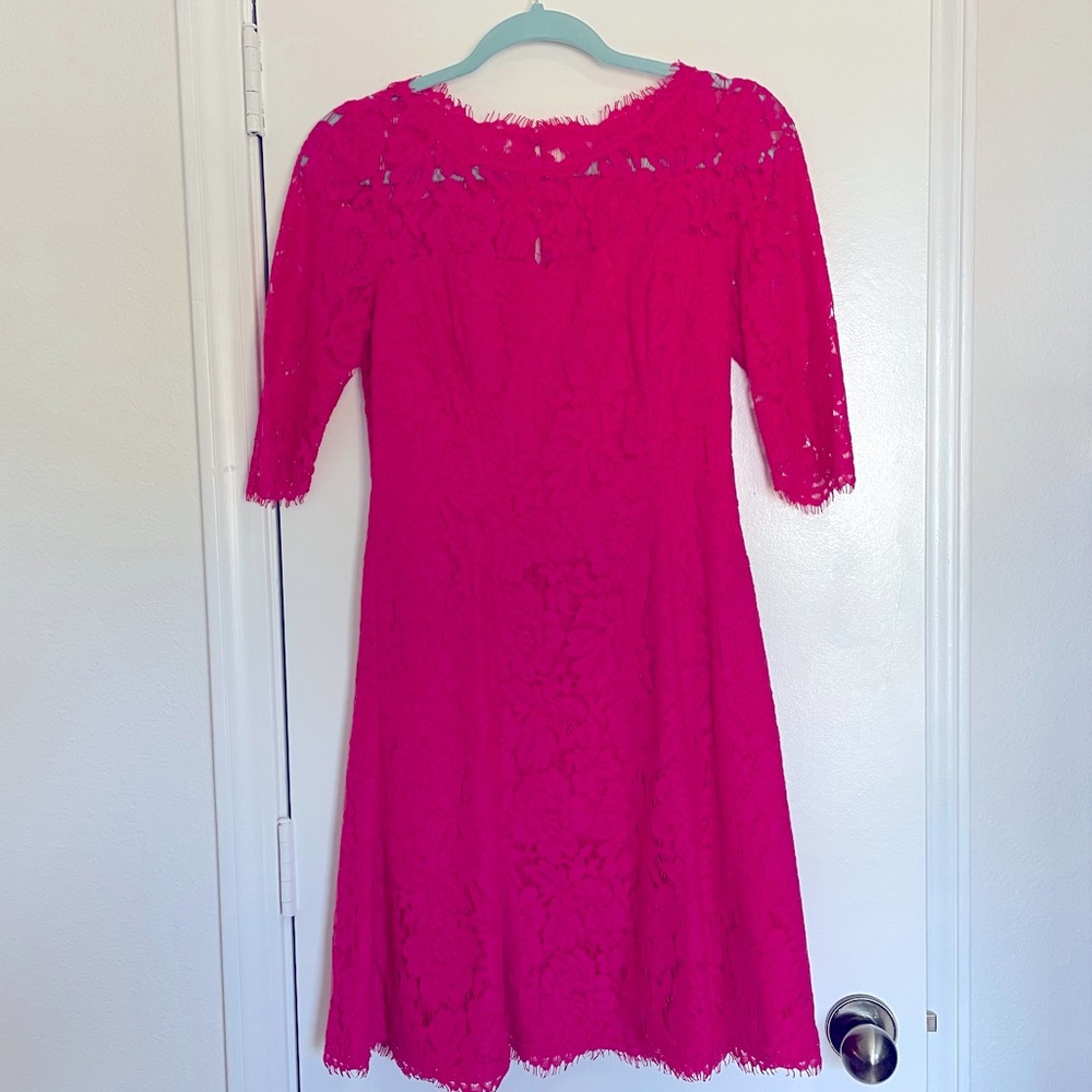 Hot Pink Eliza J Dress